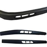 Fiat Doblo D2 2005-2010 Uyumlu Üniversal Laguna Lip Esnek Ön Lip 2 Parça Tampon Altı Dil Karlık Ön Ek