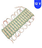 12 Volt 1.5 Watt 3 Lensli 10 Adet Yeşil Işık Modül ve 5 Amper Slim Trafolu Set