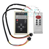 12V-24V Pixel Led Pixel Neon IC2811 Kontrol Cihazı RF Kumandalı Çift Çıkışlı