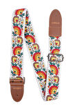 Wagon Straps Vintage Serisi Gitar Askısı - Flower Rainbow