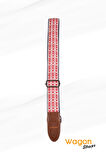 Wagon Straps Vintage Serisi Gitar Askısı - Cherry Candy