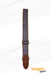 Wagon Straps Vintage Serisi Gitar Askısı - Blue Grass