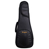 Wagon 05 Serisi Concert Ukulele Çantası - Siyah