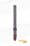 Wagon Straps Classic Serisi Gitar Askısı - Fit Gray