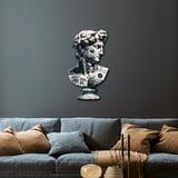 David Heykeli Metal Tablo 60x95 cm