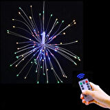 MULTİ COLORS LED FİRE WORK LED LİGHT HAVAİ FİŞEK LED IŞIK KUMANDALI IŞIK YILBAŞI AĞACI IŞIĞI NOEL IŞIĞI