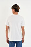 Regular Fit Baskısız Basic T-Shirt %100 Pamuk Yumuşak Dokulu Bisiklet Yaka Tişört