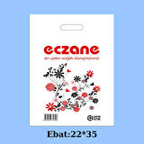 Eczane Poşeti Bio Mini El Geçme-100 Adet 22x35