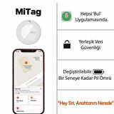 Mili Mi Tag iOS Uyumlu Akıllı Takip Cihazı Beyaz