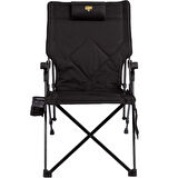 FUNKY CHAIRS Comfort 3 Kademeli Katlanabilir Kamp Sandalyesi – Siyah