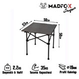 Madfox Surface Küçük Boy Katlanır Kamp Masası