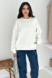 Kadın Oversize Sweatshirt – Enerjik & Rahat Stil