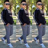 Şık & Tarz Paşalara Özel Çocuk Takım – Garnili Tasarım - 5/14 Yaş - 31489