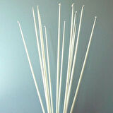 VIP 35 CM 8 PCS CHURCH WHİTE CANDLES BEYAZ ARINMA MUMU 8 ADET BEYAZ İNCE MUM BEYAZ KİLİSE MUMU
