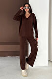 Kadın Örgü Triko Takım – Cozy Texture