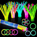 2000 ADET NEON IŞIK KONSER ŞENLİK IŞIĞI VIP RENKLİ GLOW STİCK FOSFORLU BİLEKLİK KOLYE FOSFORLU IŞIK