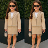 Princess Glow 3’lü Taş Detaylı Kombin - 4/14 Yaş - 31510