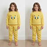 Peluş Kız Çocuk Takım - 2/9 Yaş - 31550