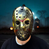 VIP HALLOWEEN MASK VIP CADILAR BAYRAMI OKSİJEN CUMASI KORKU MASKESİ  PARTİ MASKESİ THE MASK