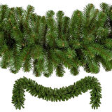 YEŞİL GARLAND YEŞİL ÇAM DALI YILBAŞI SÜSLERİ VIP 2.50 METRE 22 CM ÇAP GREEN GARLAND DECOR CHRİSTMAS