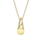 Altın Taşlı Set Kolye