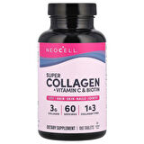 Super Collagen + Vitamin C & Biotin 3g collagen 60 Servis 180 Tablet