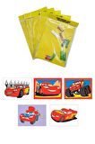 Disney Karma, 25 Adet Büyük Boy A4, Kız-Erkek Çocuk Eco Kum Boyama Kartı Seti-Red Castle KB-D-250