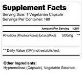 Rhodiola 500 mg 180 Veg. Kapsül