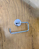 Krom Metal Kapaksız Tuvalet Kağıtlığı | Banyo içi Tuvalet Kağıdı Askısı | Otel Buklet Serisi