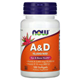 A & D 10,000/400 100 Softgels