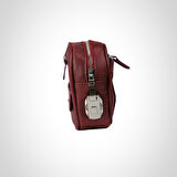 Hakiki Deri Kilitli Çanta Carew 6657 Model