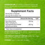 Kava Kava 1000 mg 240 Kapsül