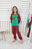 Kız Çocuk Pijama Takımı Papyon