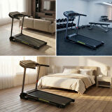 Katlanabilir Uygulamalı Dijital Koşu & Yürüyüş Bandı – 1.5 HP Motor, 4 Kademeli Eğim