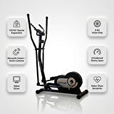 Manyetik Eliptik Kondisyon Bisikleti – Sessiz, Güçlü, Ev Tipi Kardiyo Deneyimi