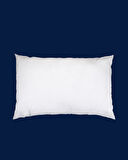 Microfiber Kumaş Yastık | Boncuk Silikon | Beyaz | 850gr | 50x70