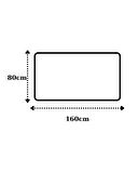 %100 Pamuk | Velune Banyo Havlusu | Kırık Beyaz | 80x160 | Otel Serisi