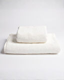 %100 Pamuk | Velune Banyo Havlusu 2'li Set | Kırık Beyaz | 80x160 | Otel Serisi