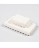 %100 Pamuk | Velune Banyo Havlusu 2'li Set | Kırık Beyaz | 80x160 | Otel Serisi