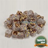 Antep Fıstıklı Hindistan Cevizli Çifte Kavrulmuş Lokum 1000 gr