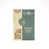 Biorootzo Artizan Bronz Kalıp  Glütensiz Vegan Basmati Pirinç Casarecce 6 Paket x 200 g Avantajlı Paket