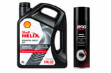 SHELL HELİX ESSENTIAL DRIVE ECT DPF 5W-30 4 Litre + Balata Spreyi 500 ml