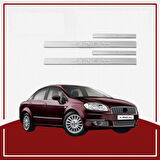 UNC  Fiat Linea Kapı Eşiği 2007- Paslanmaz Çelik