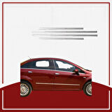 UNC  Fiat Linea Yan Kapı Çıtası 2007- Paslanmaz Çelik