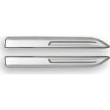 UNC  Renault Megane 4 Çamurluk Kromu 2016-2020 Paslanmaz Çelik