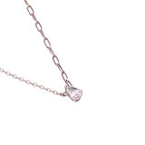 Masaliko Minio 2  İthal Gümüş Kolye Ms3277, 925 Ayar Kadın Gümüş Kolye, İthal Ürün