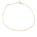 Masaliko Niu Choker Gümüş Kolye Ms3779, 925 Ayar Kadın Gümüş Kolye, Altın Kaplama, Trend Kolye