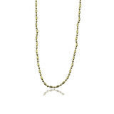 Masaliko Mirio Zincir  Gümüş Kolye mS3790, 925 Ayar Kadın Gümüş Kolye, Altın Kaplama