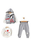 Bebek Erkek Takım Üç Parça