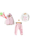 Bebek Kız Takım Üç Parça